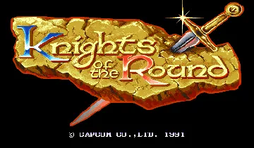 Knights of the Round (Japan 911127) screen shot title
